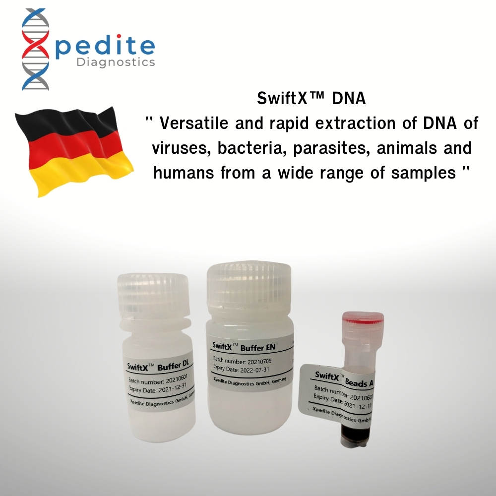 SWIFTX™ HI-SENSE, Xpedite Diagnostics GmbH, Germany • BioEntist Co., Ltd.