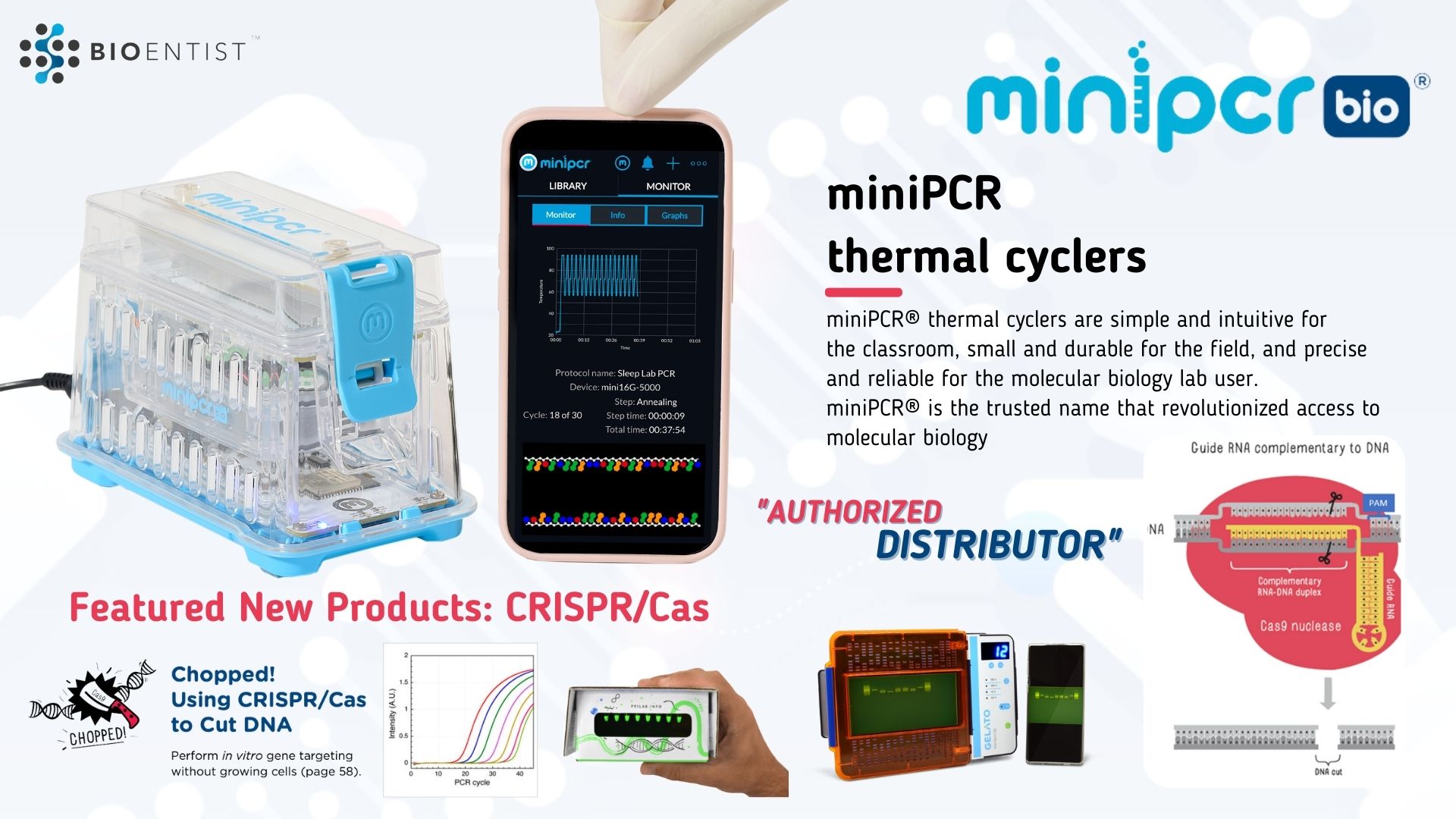 miniPCR, smal PCR